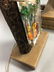 2pc LOUIS BORNEMISZA Intaglio Lucite Table Lamps. - 9