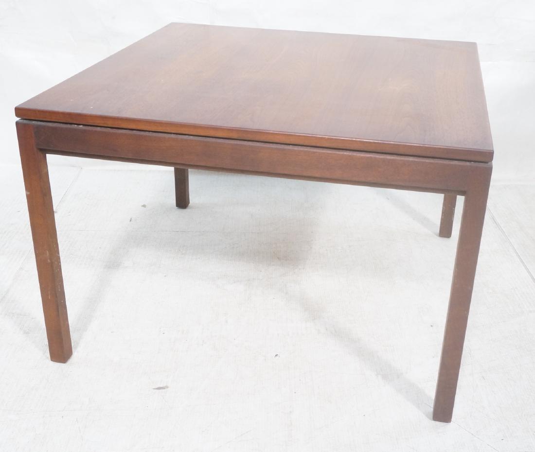 American Modern Walnut Square Cocktail Table. Mod (1 of 9)