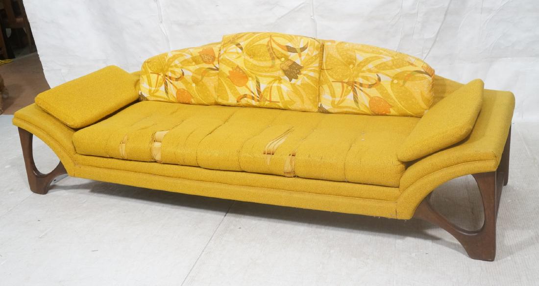 ADRIAN PEARSALL Style American Modern Walnut Sofa (1 of 10)