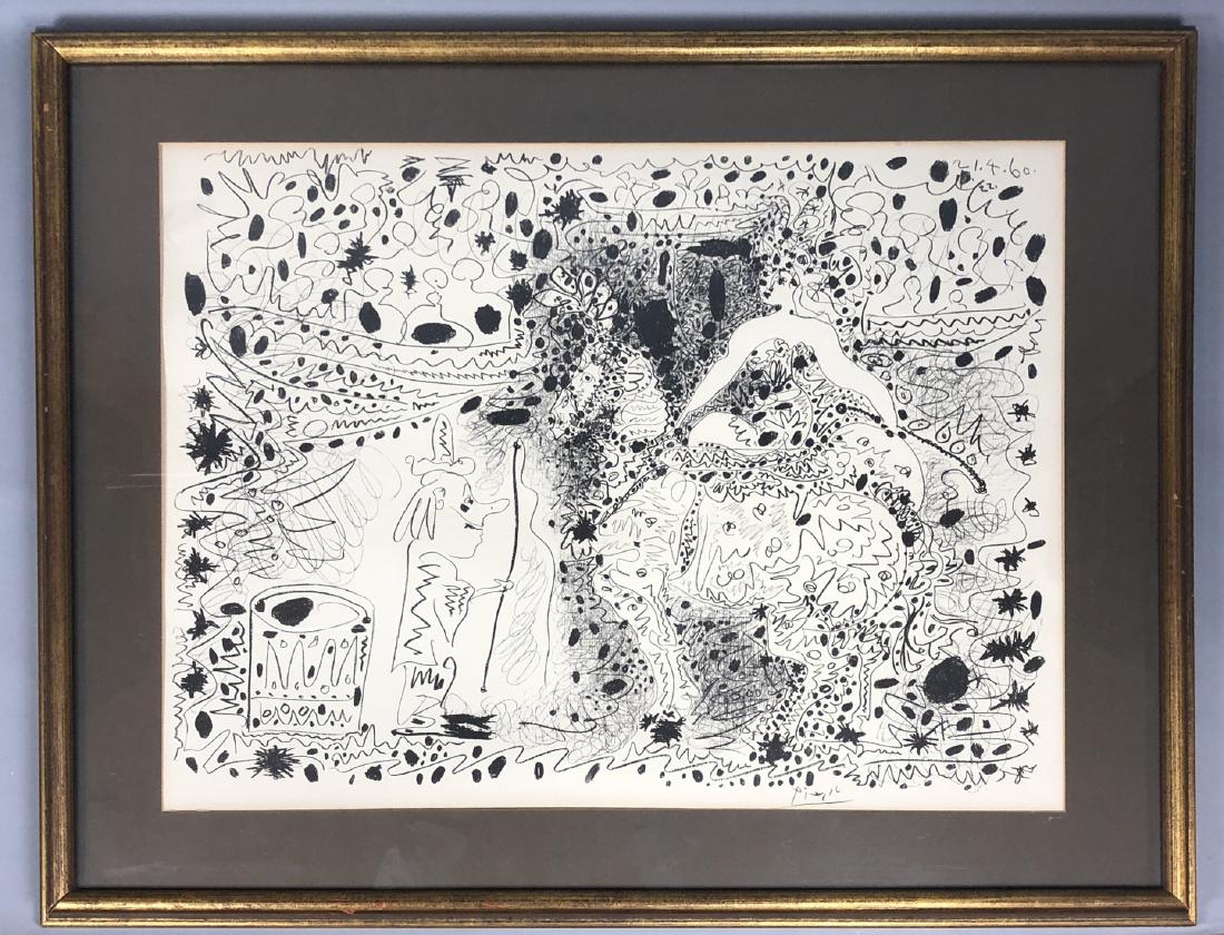 PABLO PICASSO Original Lithograph. "L'Ecuyere" Ab (1 of 9)