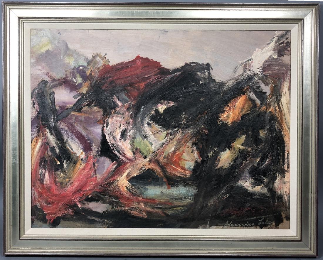 ALEXANDRA LUKE Modernist Abstract Expressionist P (1 of 10)