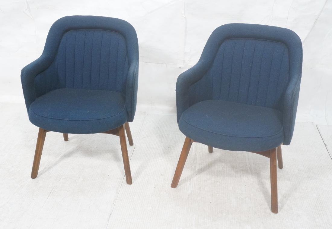 Pr Walnut American Modern Lounge Chairs. Pearsall (1 of 11)