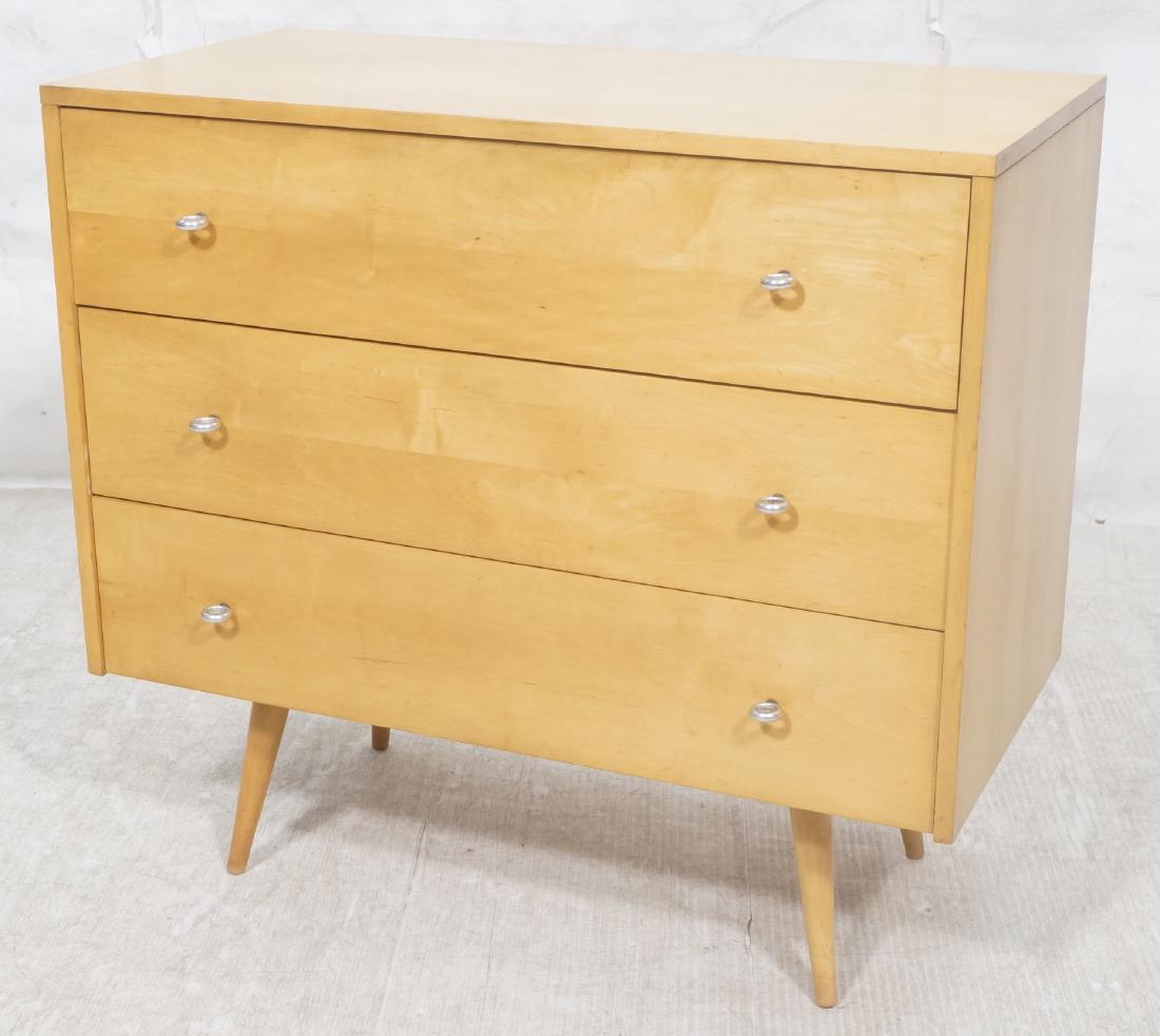 Paul McCobb Planner Group Dresser with Aluminum R: Paul McCobb Planner Group Dresser with Aluminum Ring Pulls. WINCHENDON.-- Dimensions: H: 33.5 inches: W: 36 inches: D: 19 inches ---