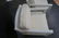 Pr White Vinyl Parson Style Lounge Chairs. Frame - 8