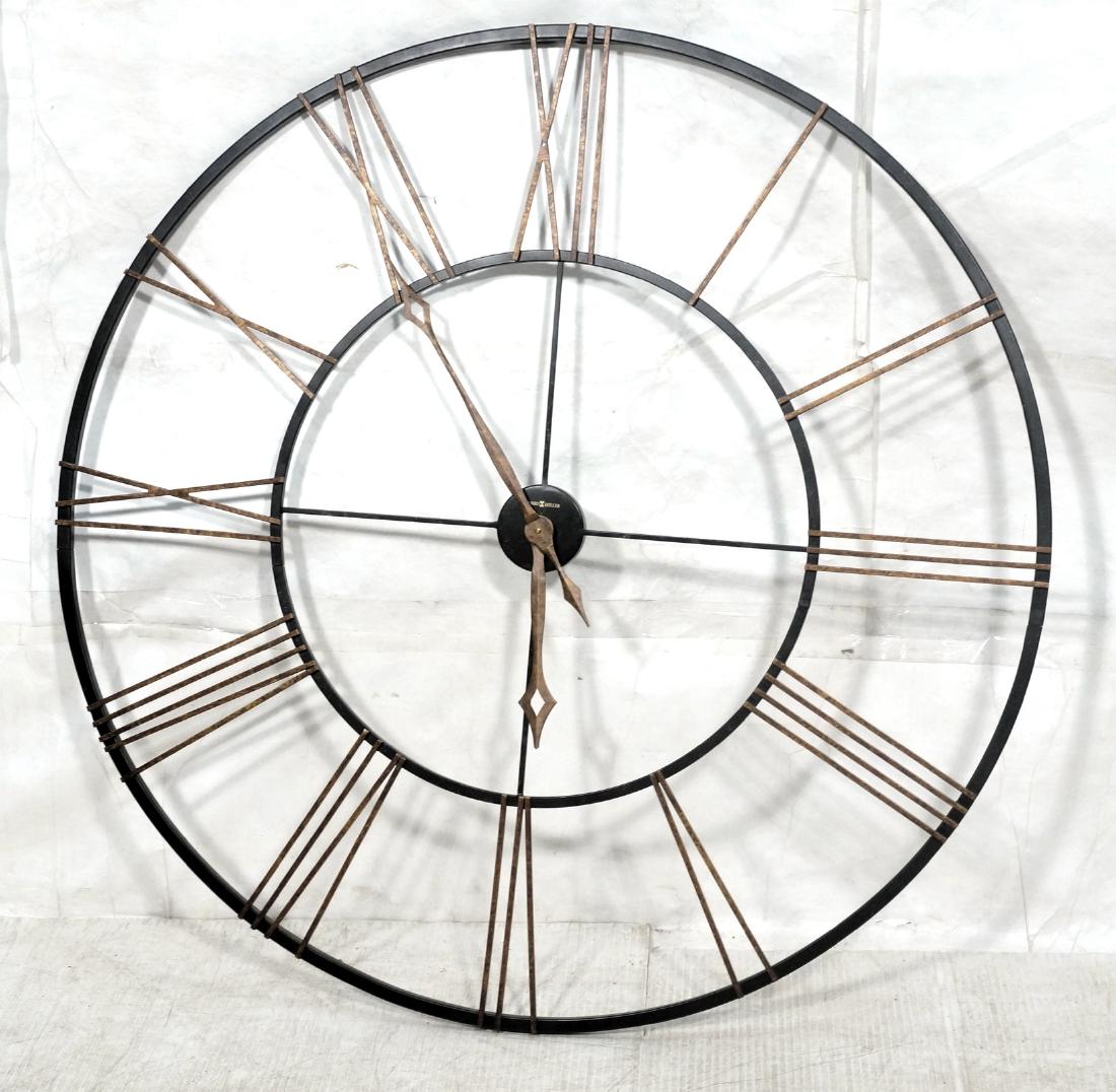 Contemporary HOWARD MILLER Wall Clock. Mottled co (1 of 9)