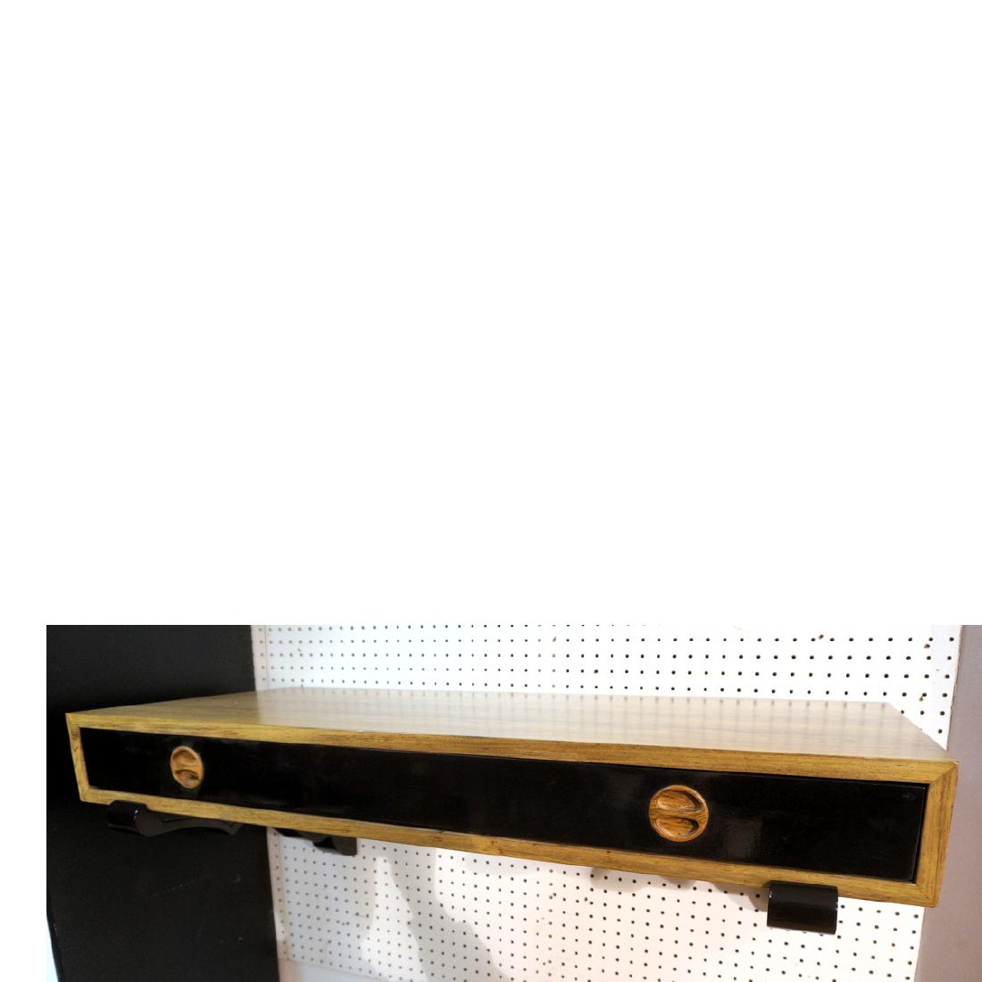 HARVEY PROBBER  Wall Mounted Shelf Drawer Desk. L (1 of 8)