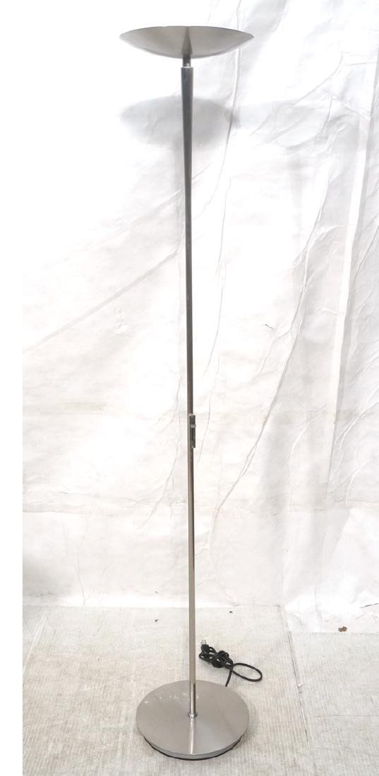 ESTILUZ Tall Stainless Steel Torch Floor Lamp Tor (1 of 7)