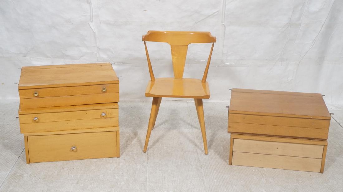 6pc PAUL MCCOBB Parts Lot. One bowed back maple c (1 of 17)