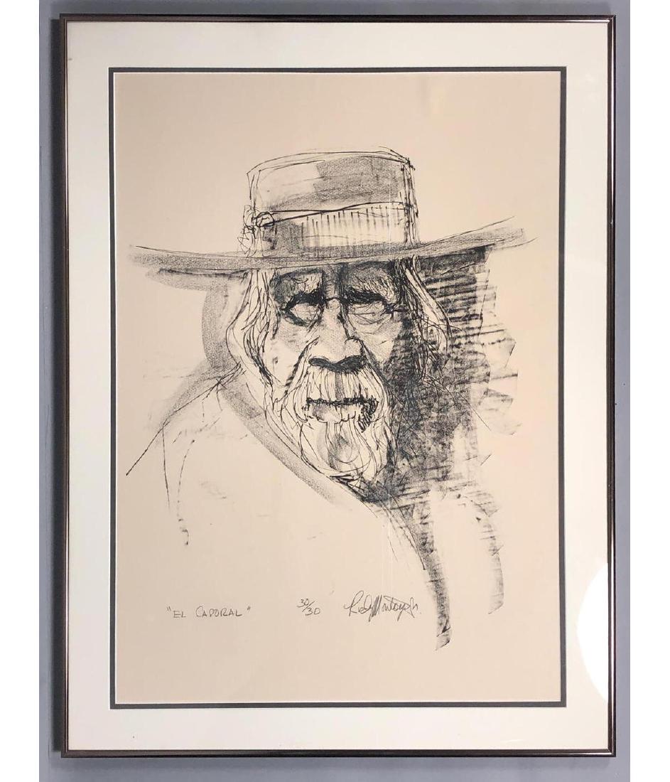 RUDY MONTOYA JR. Signed Lithograph (AMERICAN, 194 (1 of 5)