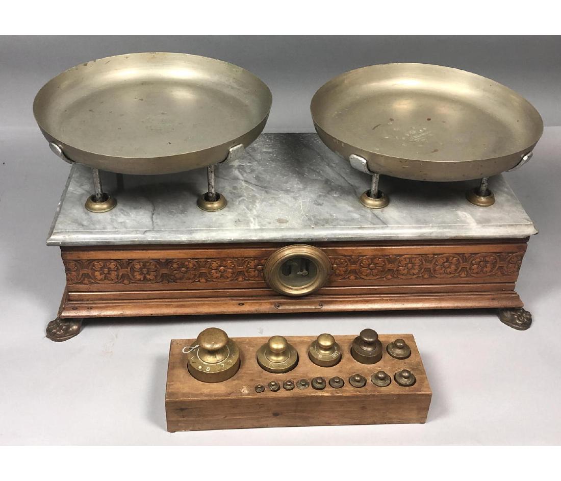 Antique BANZOLA & MONARD, PARMA Commercial Scale. (1 of 12)