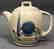 PORCELIER China 1939 NY Worlds Fair Teapot. NYWF.