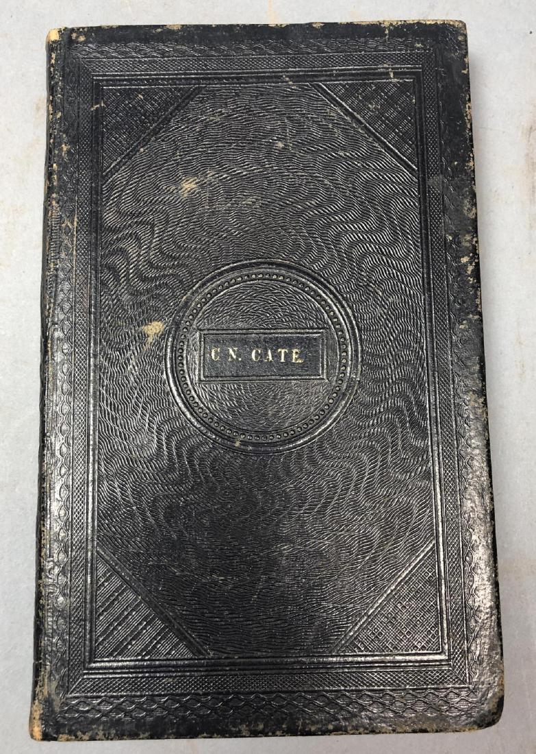 Antique Autograph Album of Caroline Cate. Printed (1 of 10)