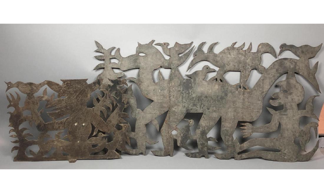 2pcs Seresier Louis Juste Haitian Cut Steel Flat (1 of 7)