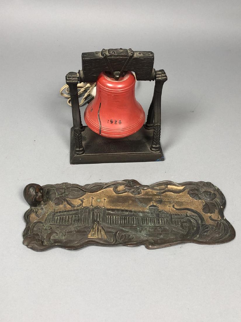 2pc World's Fair & Sesquicentennial Souvenir Lot. (1 of 10)