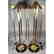 Pr Robert Sonneman for KOVACS Brass Table Floor L