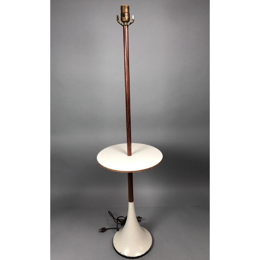 LAVERNE Tulip Base Rosewood Lamp Table. Rosewood (1 of 6)