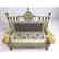 MACKENZIE CHILDS Handmade Painted Settee Couch. E - 3