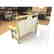 MACKENZIE CHILDS Handmade Painted Settee Couch. E - 6
