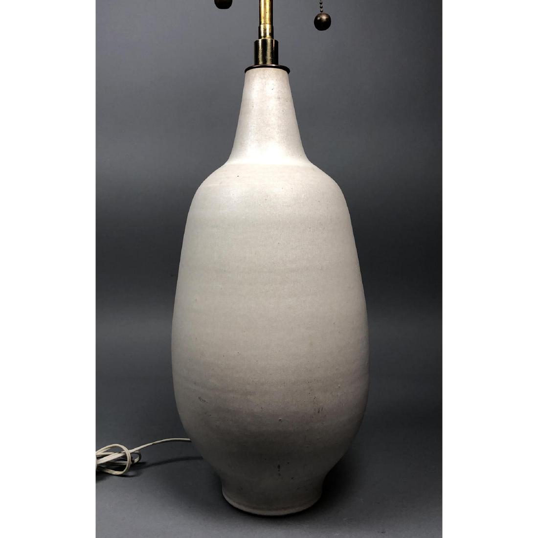 DESIGN TECHNICS Modernist Terracotta Table Lamp. (1 of 7)