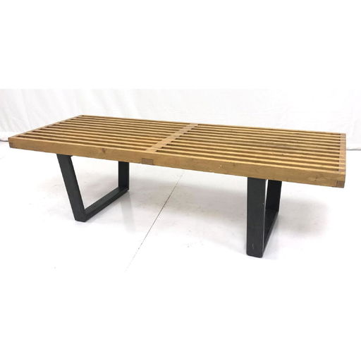 George Nelson Style Slat Bench Coffee Table Mapl Feb 19 2019