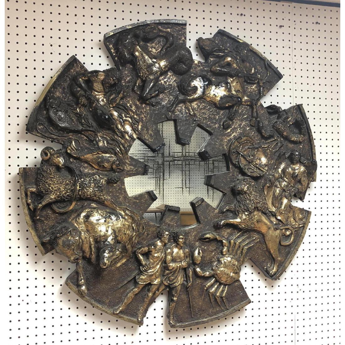 Large Finesse Sculptural Zodiac Fiberglass Wall S (1 of 7)