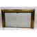 Modernist Brass Frame Oversized Fireplace Surroun