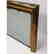 Modernist Brass Frame Oversized Fireplace Surroun - 2