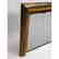 Modernist Brass Frame Oversized Fireplace Surroun - 3