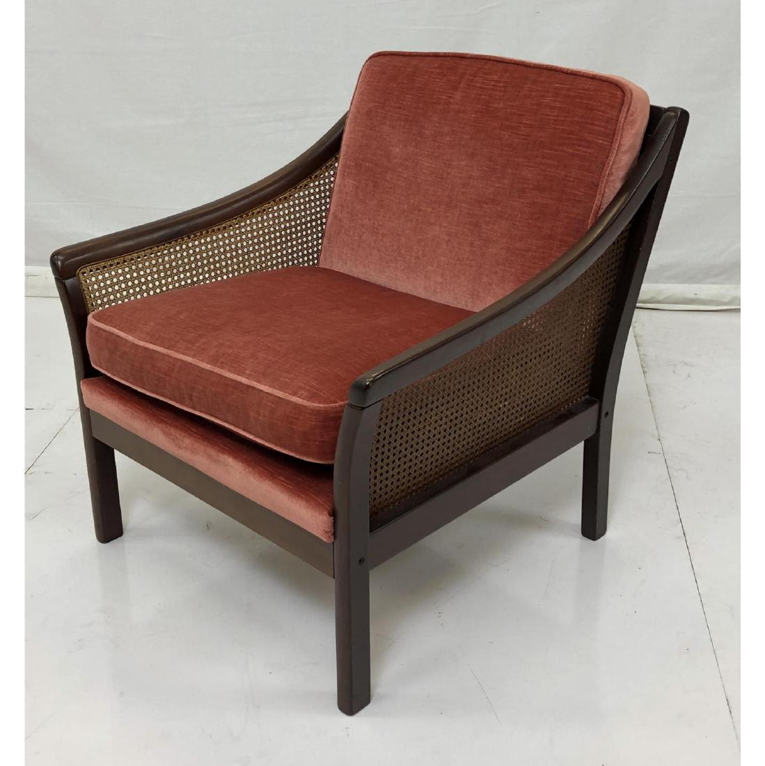 NORWAY Modernist  VATNE MOBLER Caned Lounge Chair (1 of 7)
