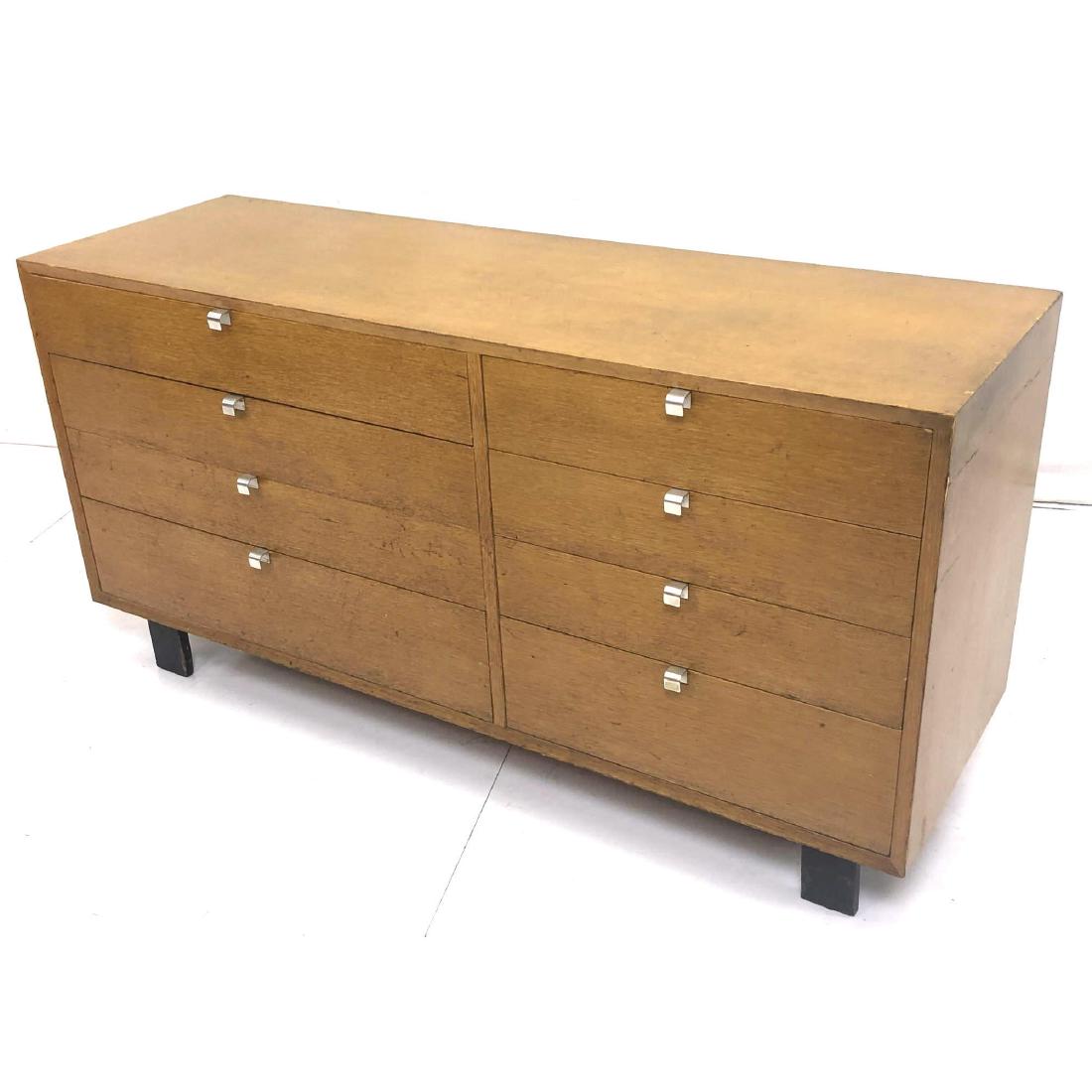 GEORGE NELSON American Modern Oak Credenza Double (1 of 9)