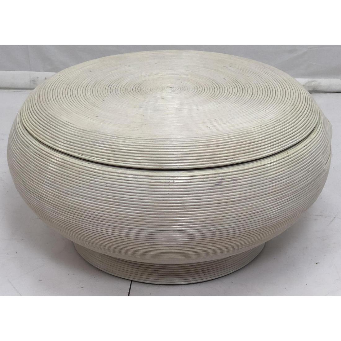 Gabrielle Crespi style Painted Rattan Cocktail Co (1 of 9)