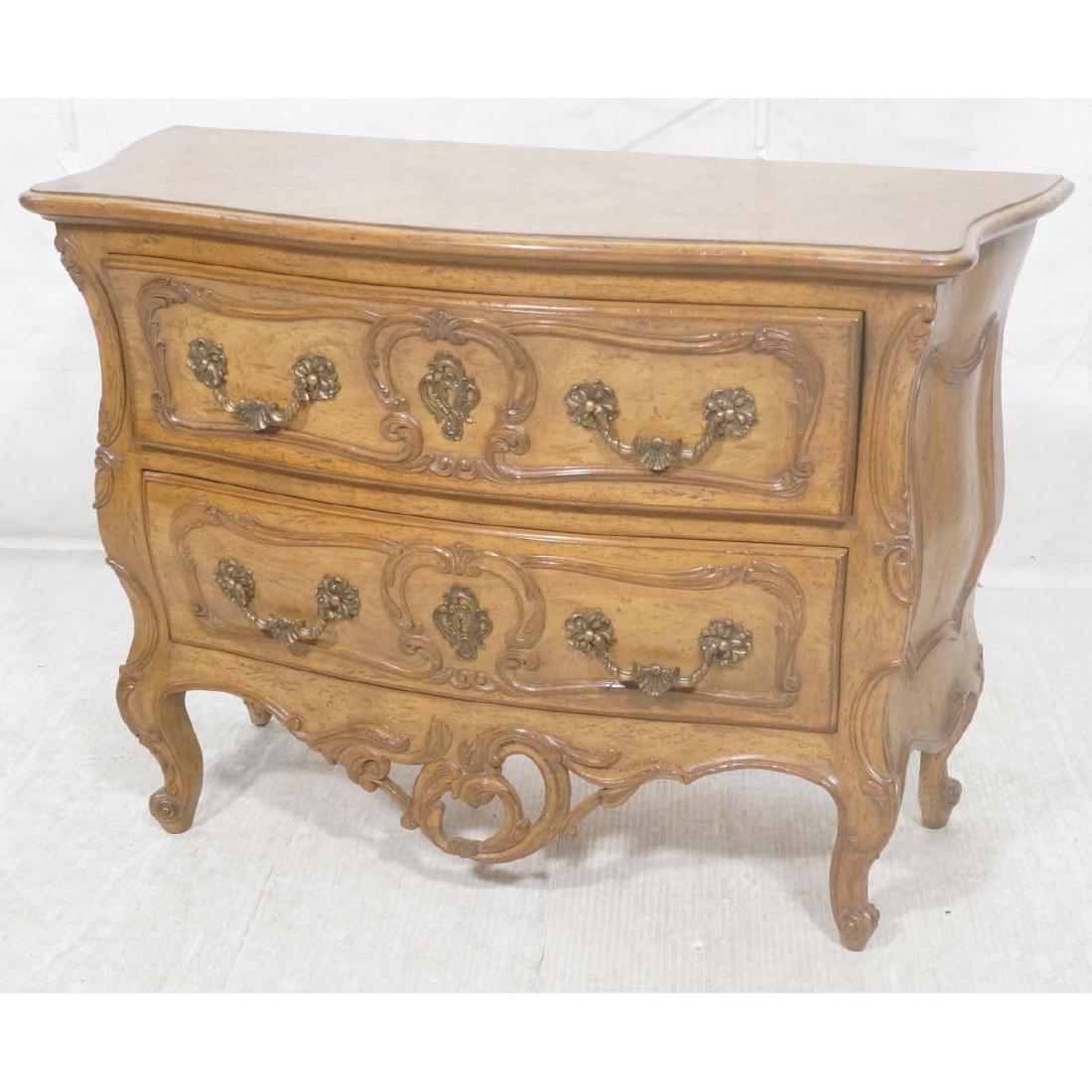 Decorator Antique Style Bombe Chest Commode. Serp (1 of 11)