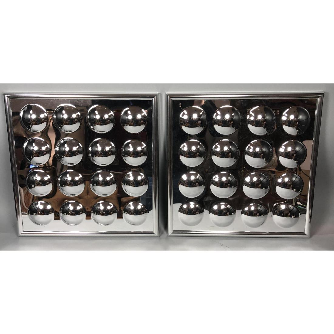 Pr Plastic Bubbled Mirror KENT STUDIOS Wall Art. (1 of 10)