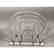 Modernist Lucite Chrome Magazine Rack. Base with - 4
