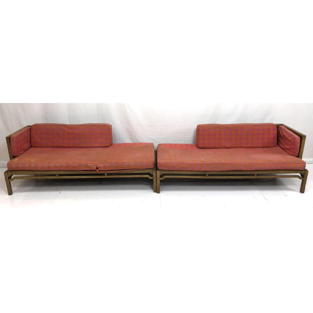 Pr Cado Style Chaise Lounges Sofas Seating. Each (1 of 9)