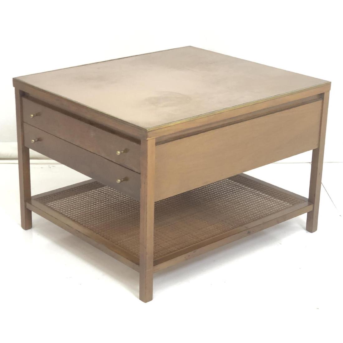 PAUL MCCOBB for CALVIN Modern Walnut Side Table. (1 of 8)