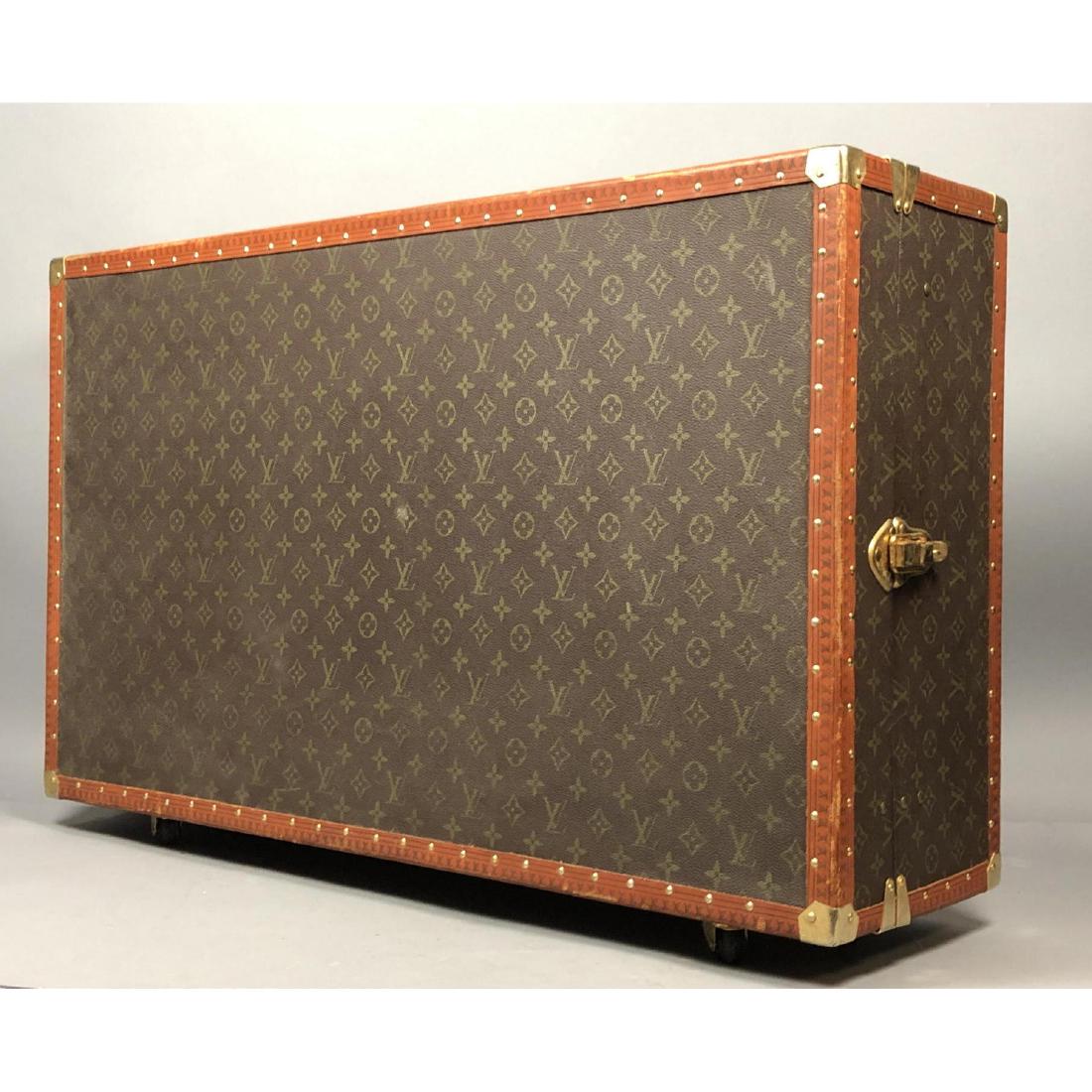Louis Vuitton inspired Rolling Trunk Luggage on C (1 of 7)