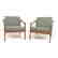 Pr FOLKE OHLSSON Danish Modern Teak Lounge Chairs - 4
