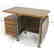 Gio Ponti style Modernist Writing Desk. Sculptura