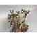 Brutalist Modern Brass Bonsai Tree Sculpture. Tor - 2
