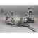 Heavy Cast Metal Branch Form Candle Stand. Modern