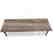 Red Vein Marble Top Cocktail Table. American Mode - 4
