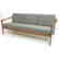 FOLKE OHLSSON Danish Modern Teak Sofa Couch . Ele
