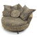 ADRIAN PEARSALL American Modern Round Lounge Chai