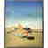 Unsigned Surrealist Modernist Oil Painting. Goldf