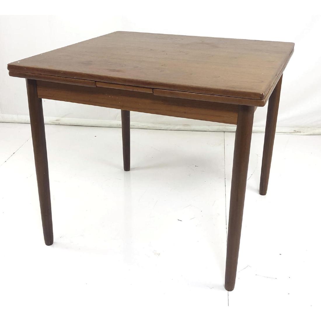 Danish Modern Teak Refractory Dining Kitchen Tabl (1 of 13)