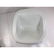 White Molded Plastic Modernist Lounge Chair. Whit - 3