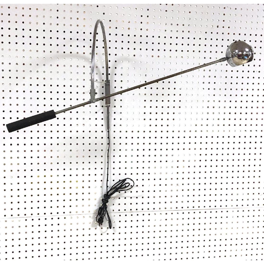 Sonneman  Arched Arm Chrome Ball Wall Sconce Ligh (1 of 9)