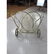 Antique Off White Iron Chaise Lounge. Decorative - 3