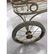 Antique Off White Iron Chaise Lounge. Decorative - 7